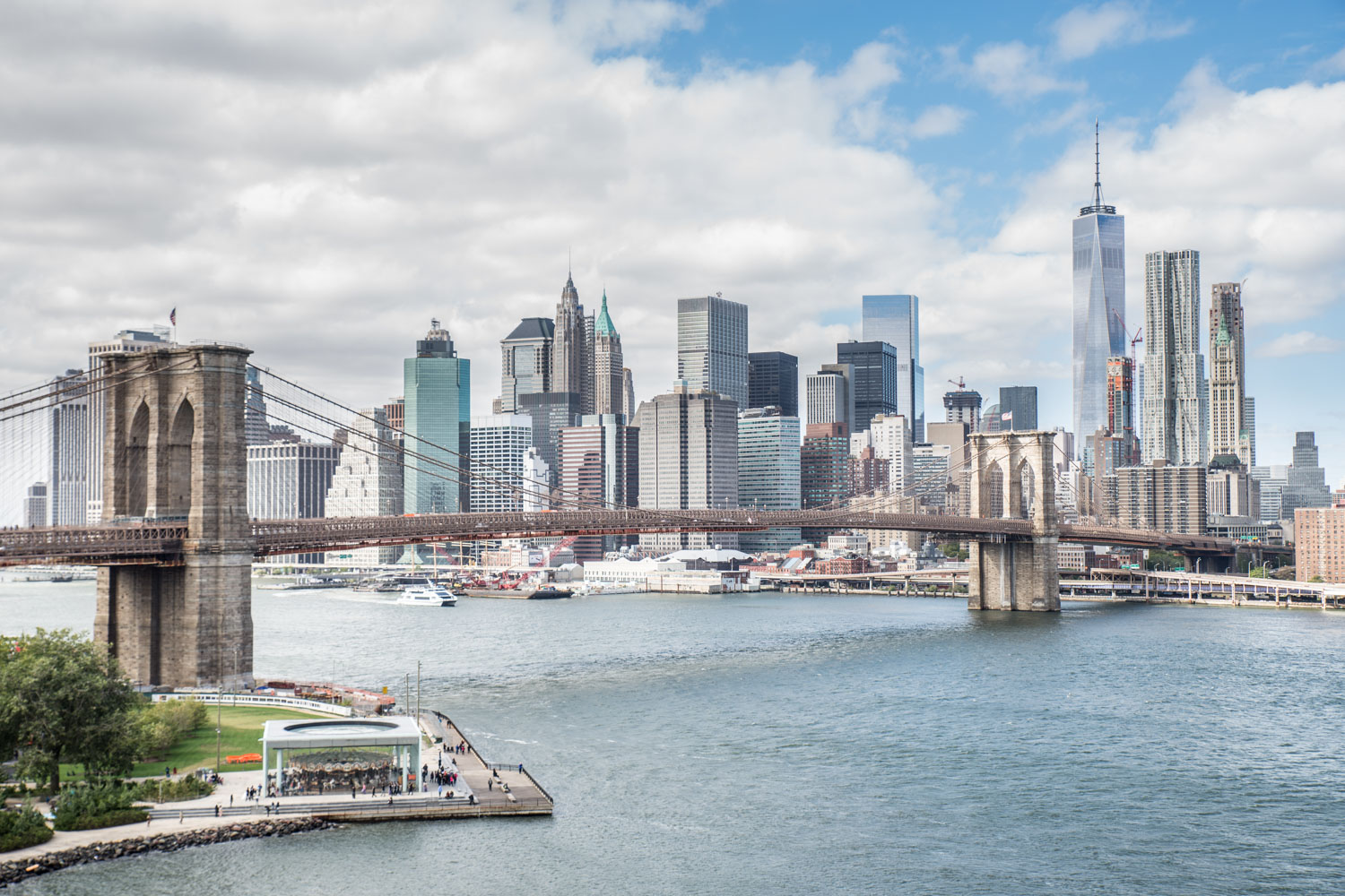 Brooklyn Bridge View NYC