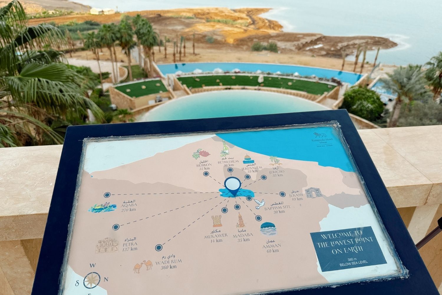 Dead Sea Map