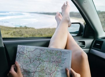 map road trip