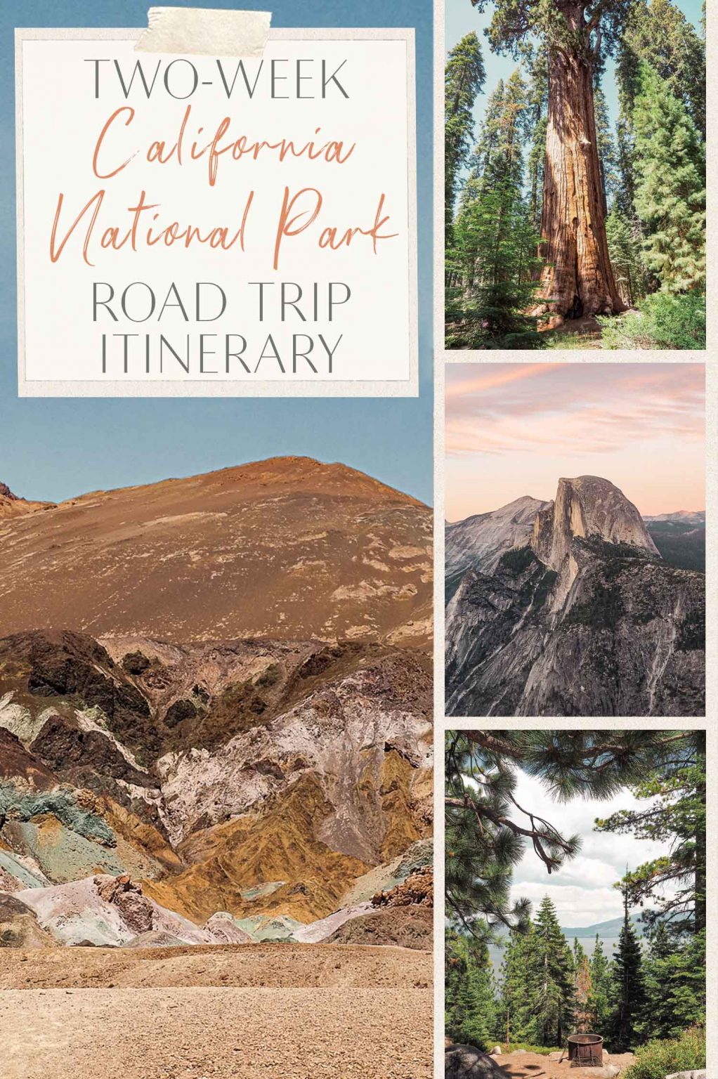 The Ultimate Two-Week California National Park Road Trip Itinerary