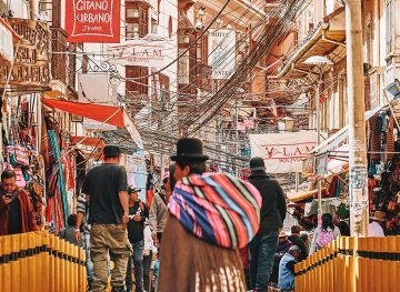 La Paz bolivia Street