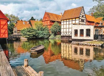 Den Gamle By, open air museum in Aarhus, Denmark