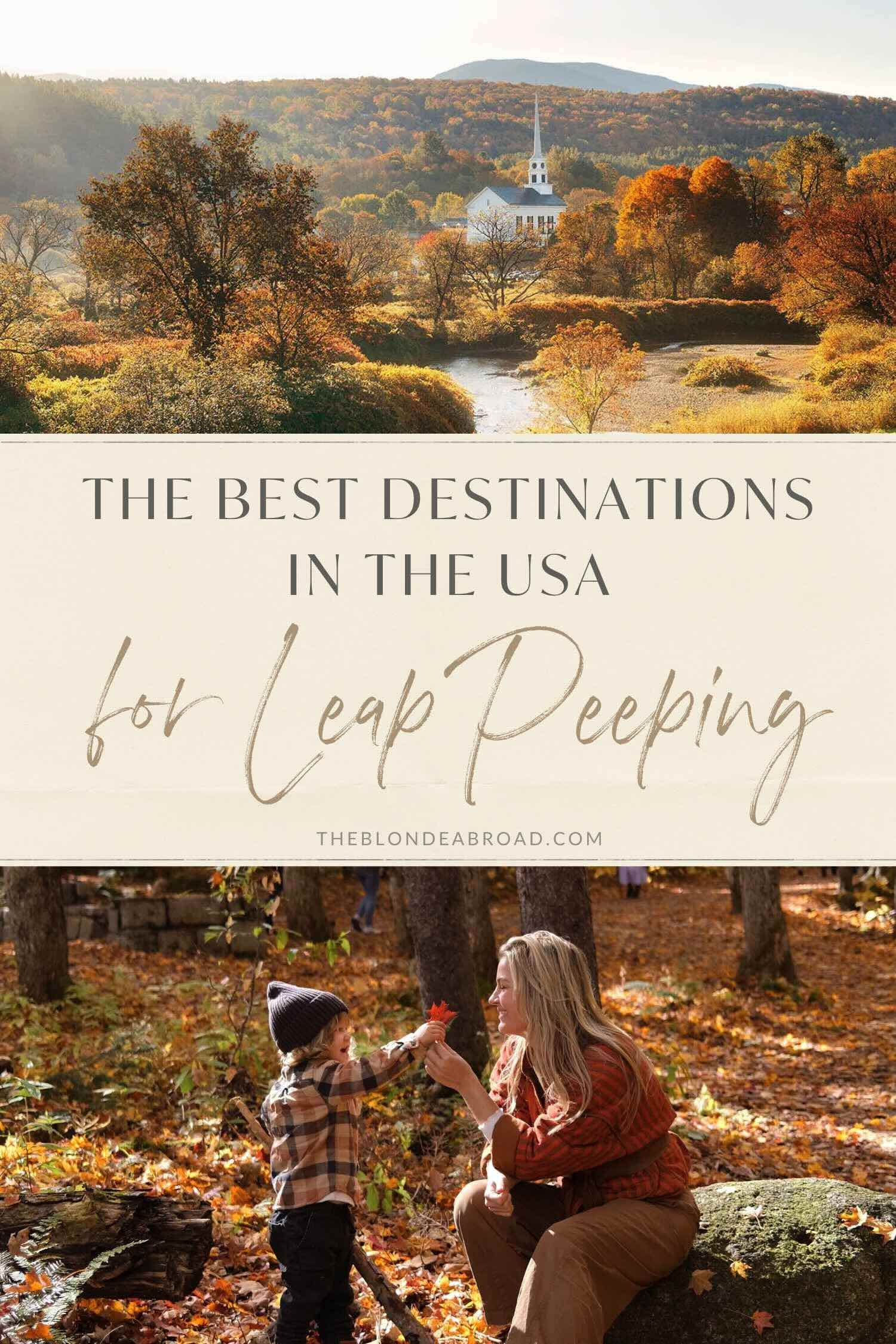 The Best Destinations in the United States for Leaf Peeping