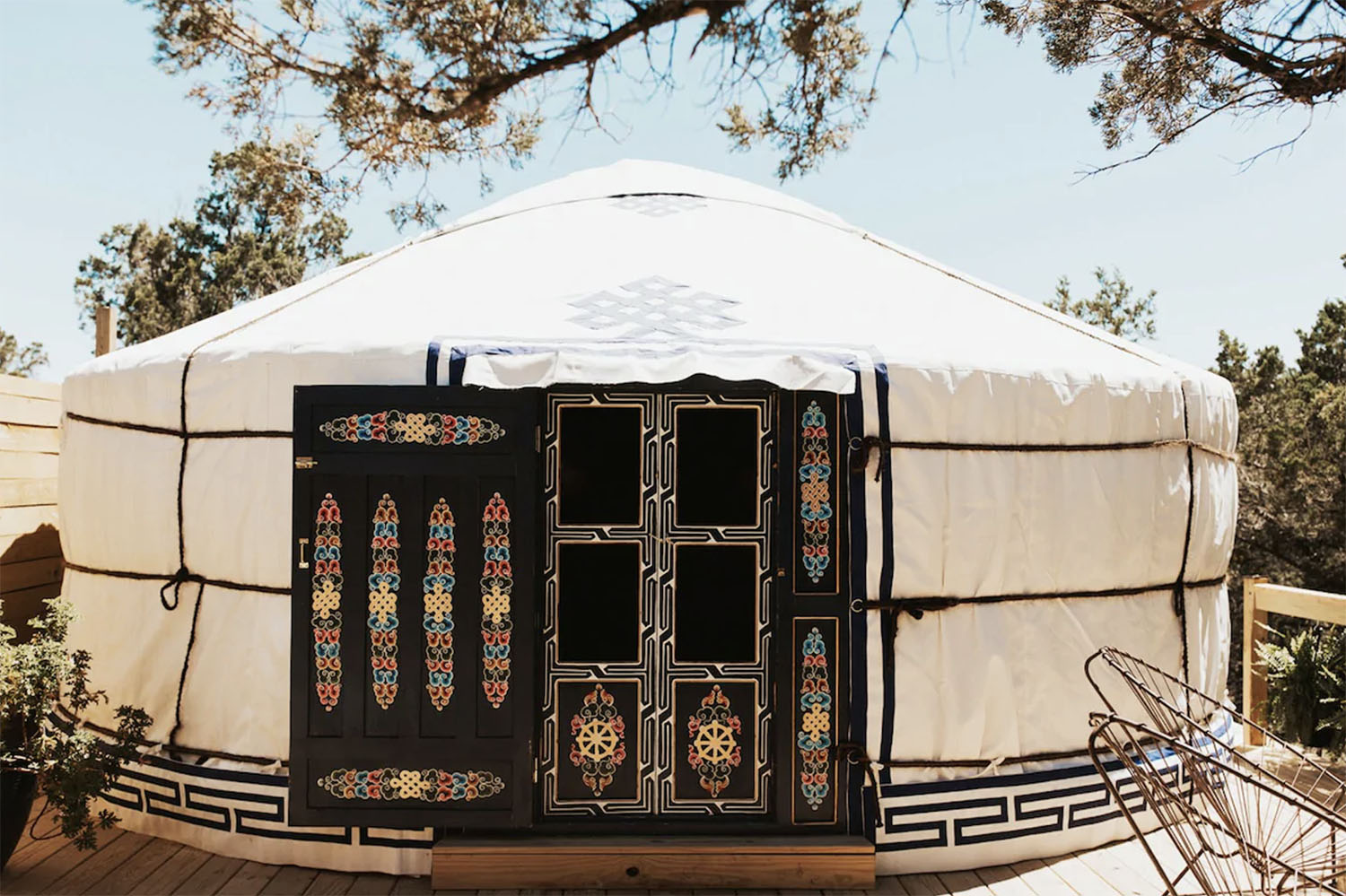 romântico yurt austin texas airbnb wimberley