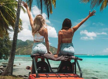 moorea french polynesia travel girls