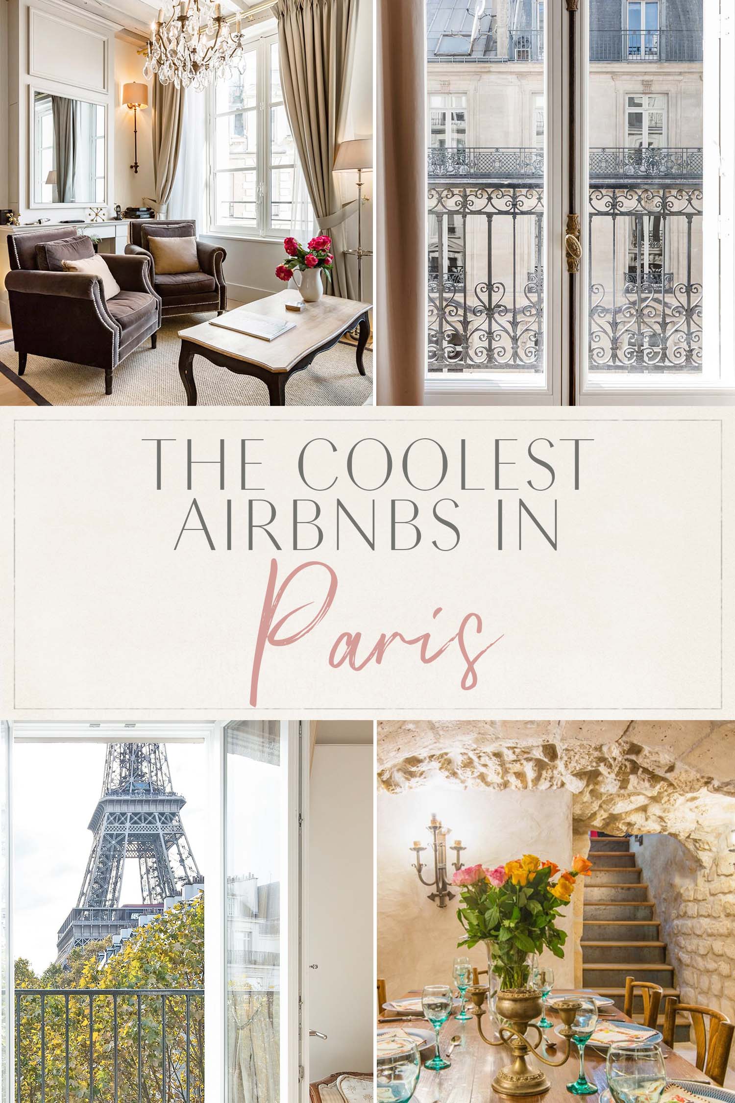 Coolest Airbnbs Paris