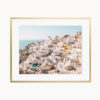 Santorini Landscape Art Print