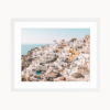 Santorini Landscape Art Print