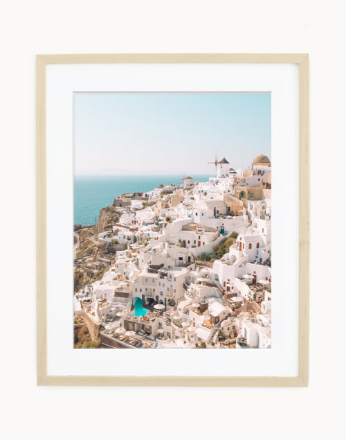 Oia Santorini Fine Art Print