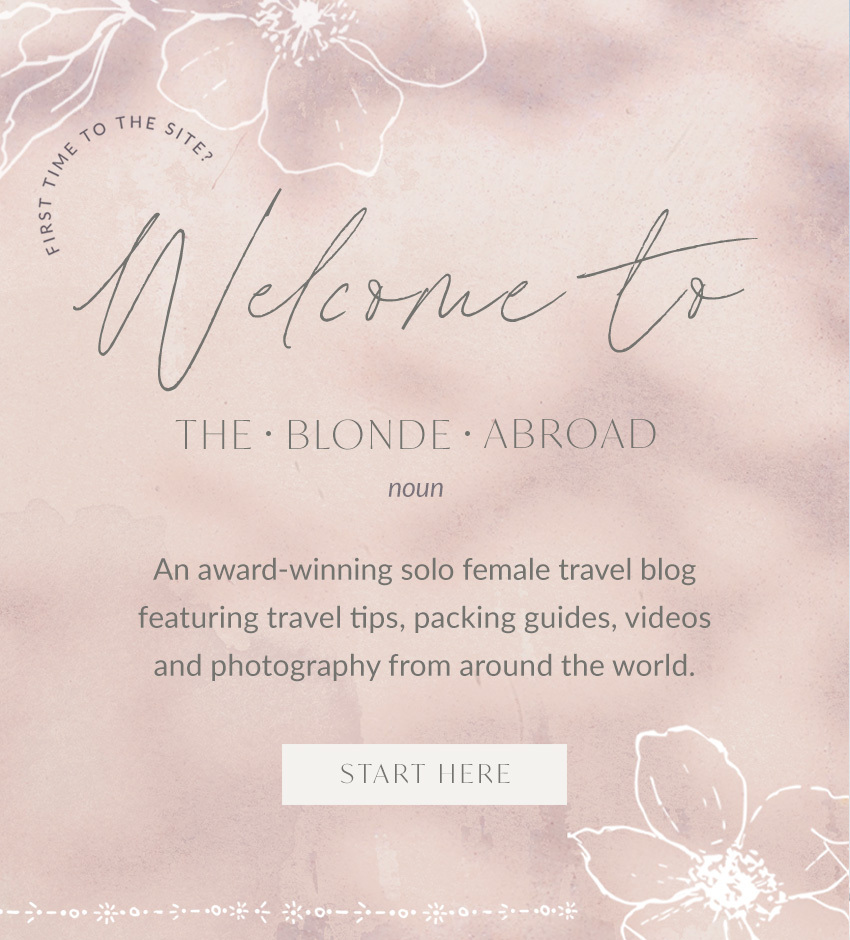 An award-winning solo female travel blog featuring travel tips, packing guides, videos and photography from around the world.