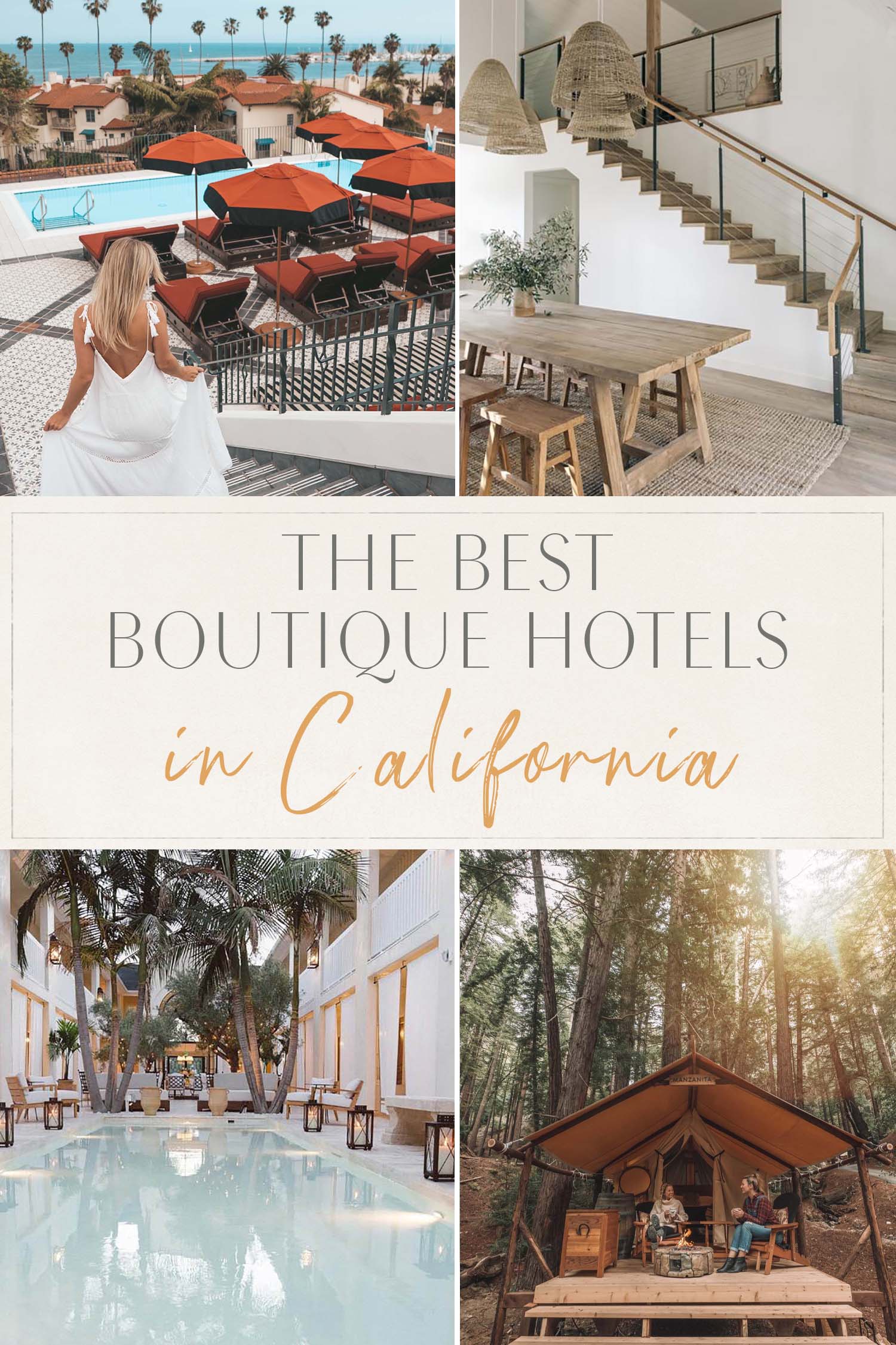 Best Boutique Hotels in California