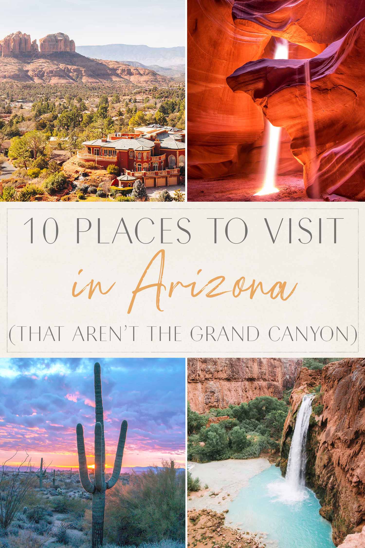 10 lankytinų vietų Arizonoje, o ne Didžiajame kanjone