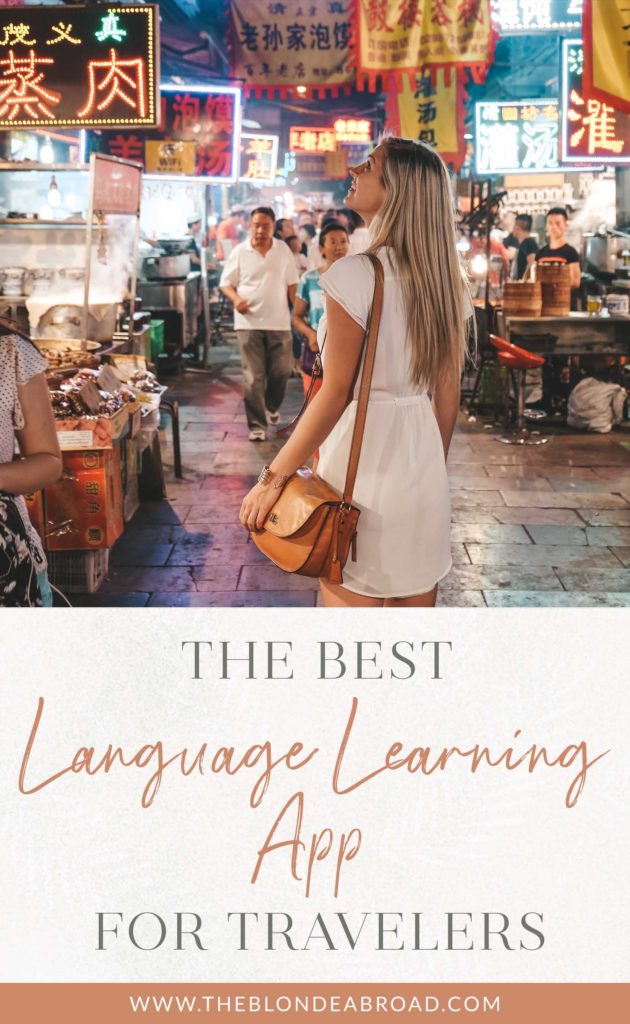 The Best Language Learning App for Travelers ??? The Blonde Abroad