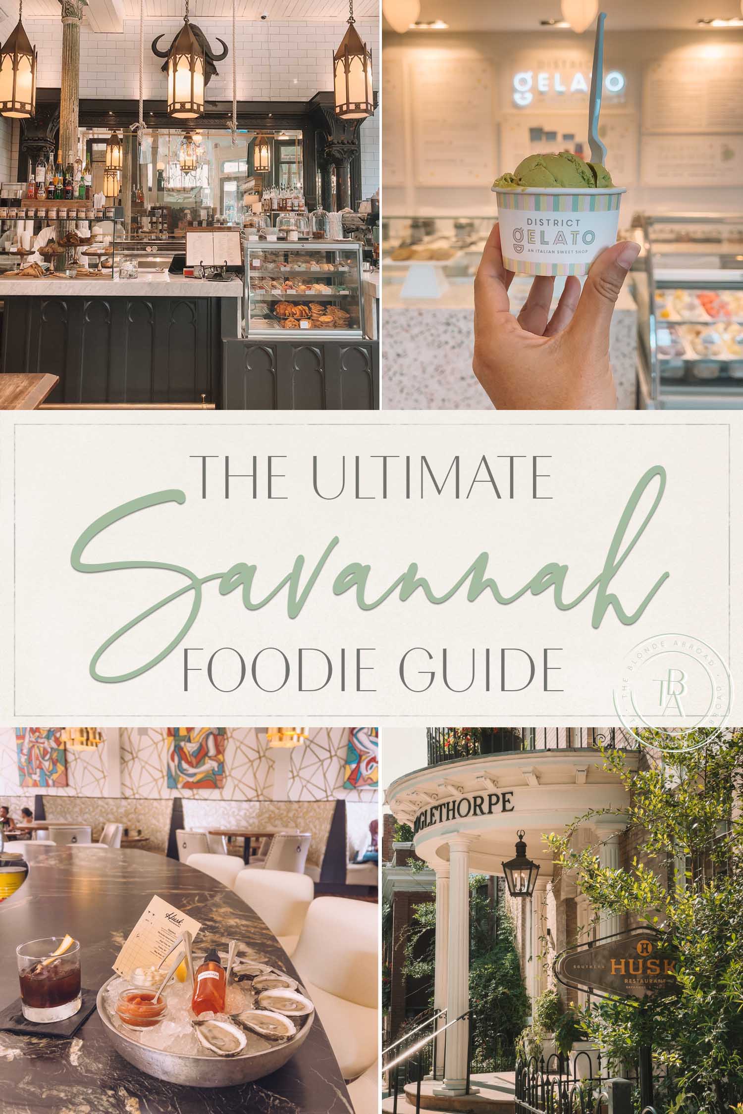Savannah Foodie Guide