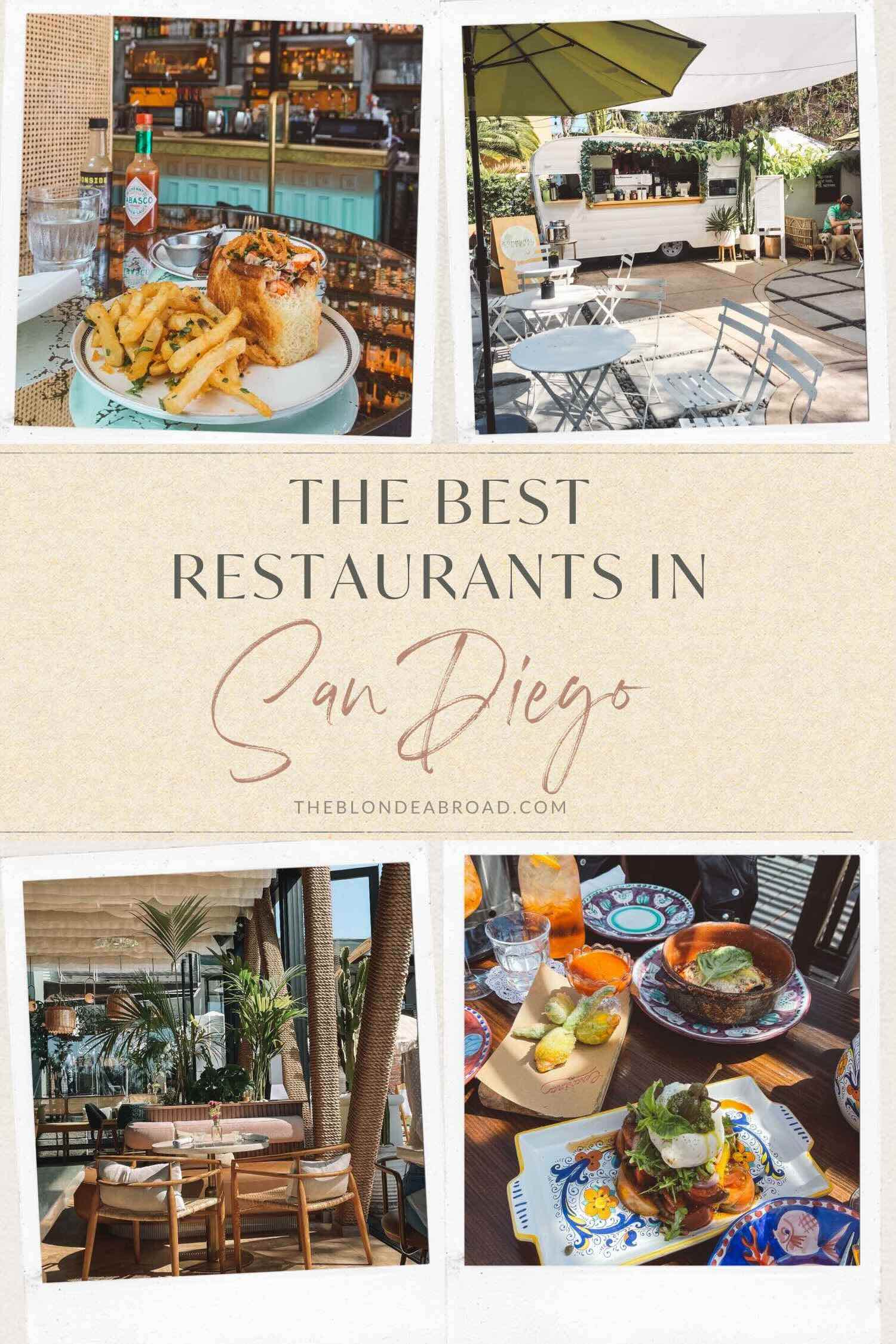 The Best Restaurants in San Diego