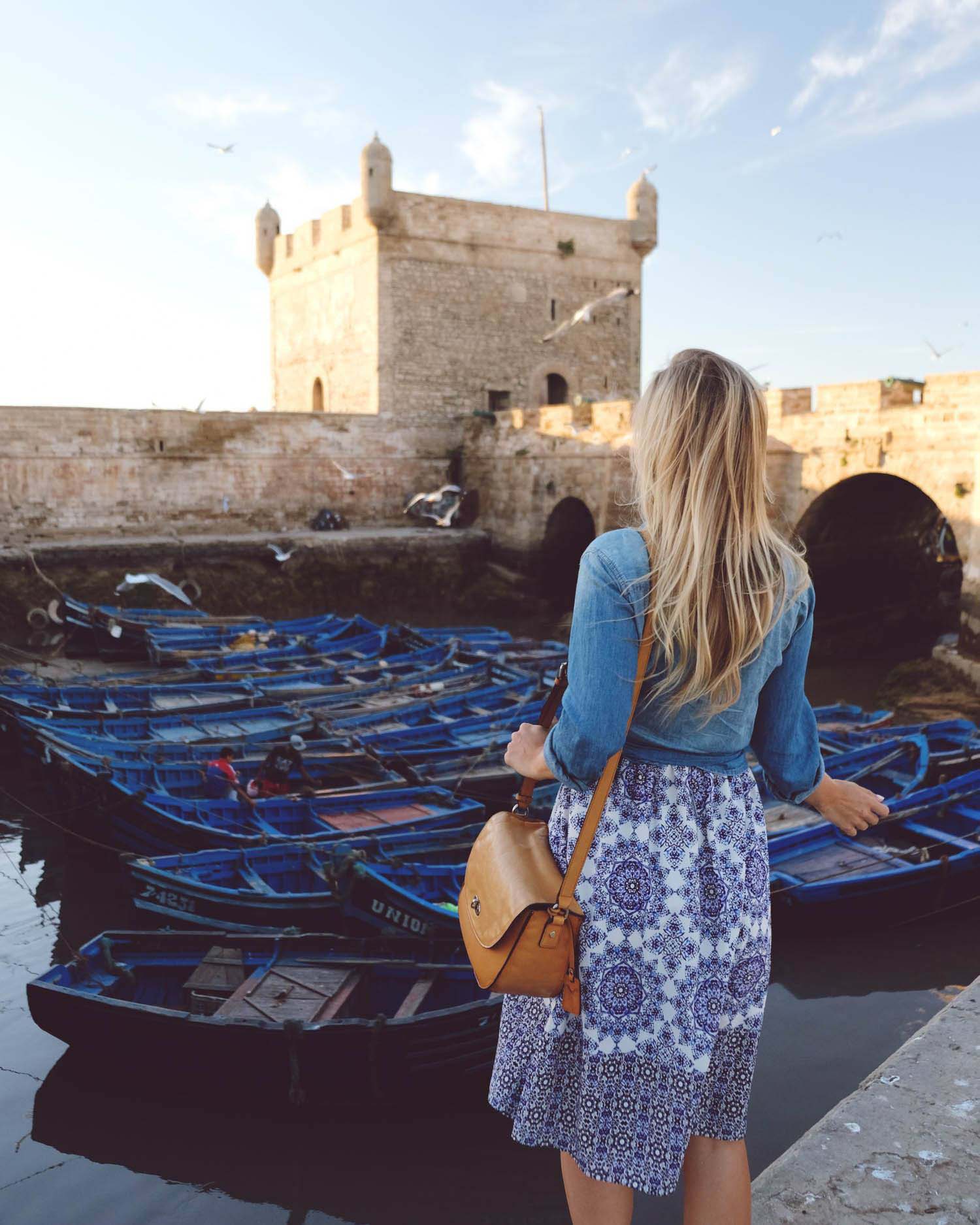 Essaouria Morocco Boats