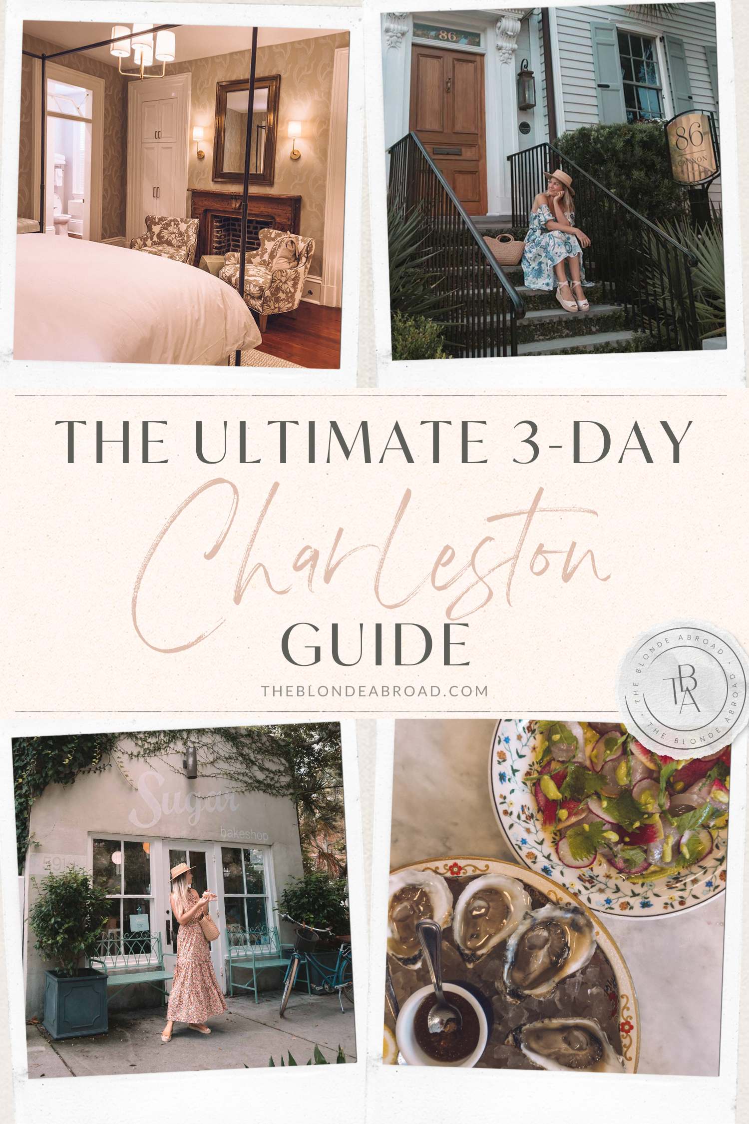 Ultimate 3 Day Charleston Guide