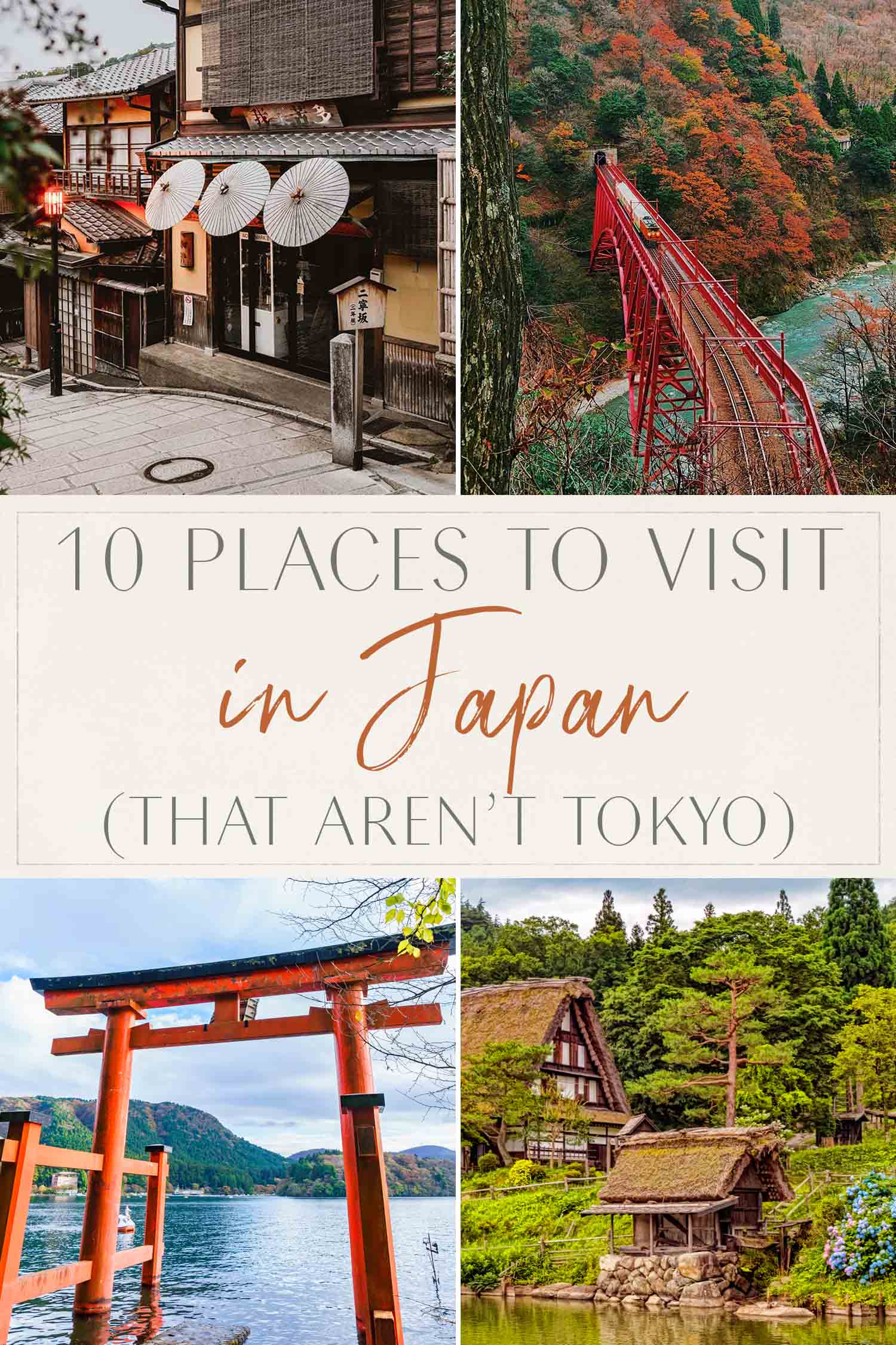 10 Places to Visit in Japan Not Tokyo