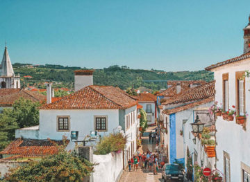 Old town of Obidos, Portugal