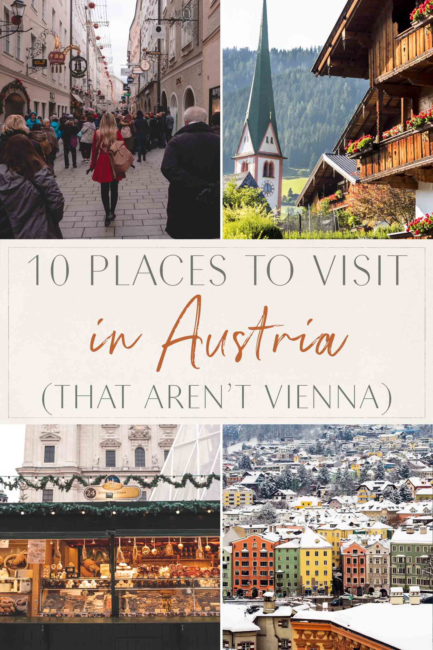 10 Places to visit in Austria