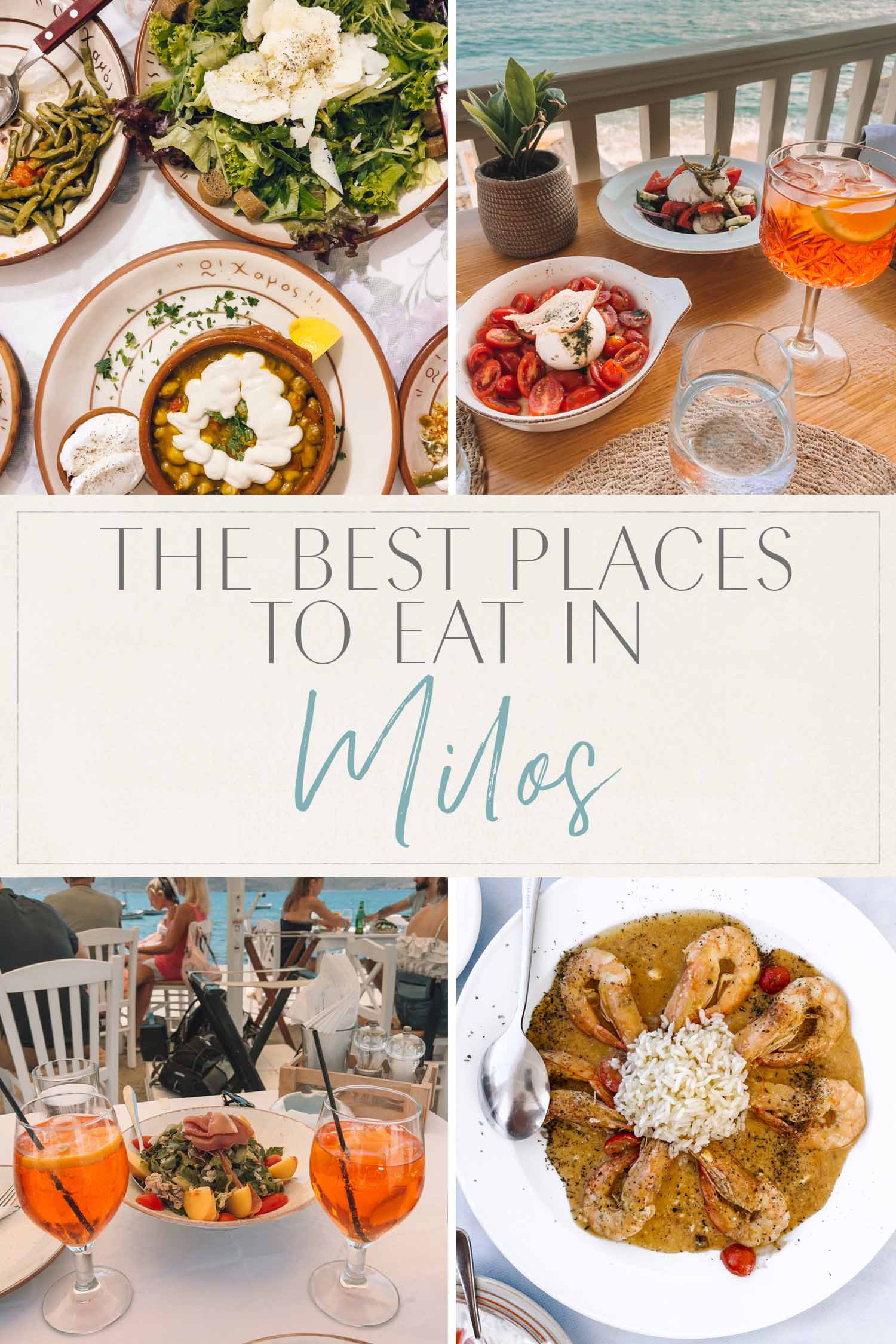Best Places to eat in Milos