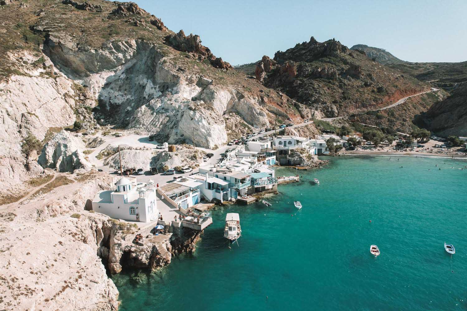 Firopotamos, Milos, Greece