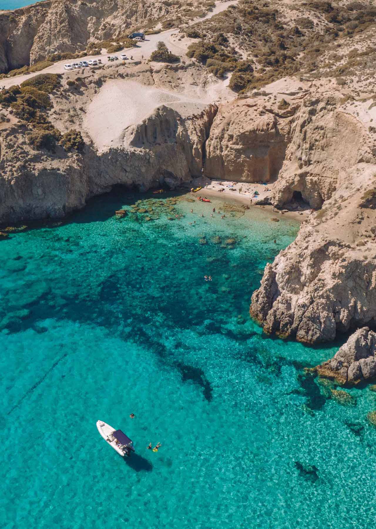 The Best Beaches to Visit on Milos • The Blonde Abroad