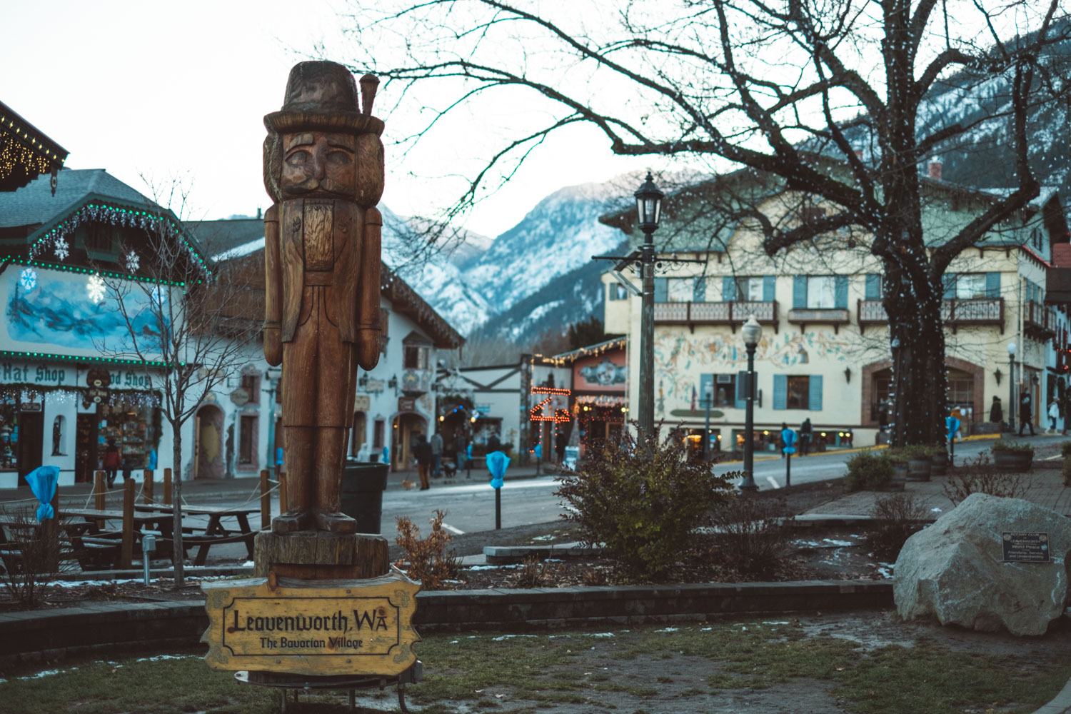 Christmas Holidays Leavenworth Washington Day Trip Seattle