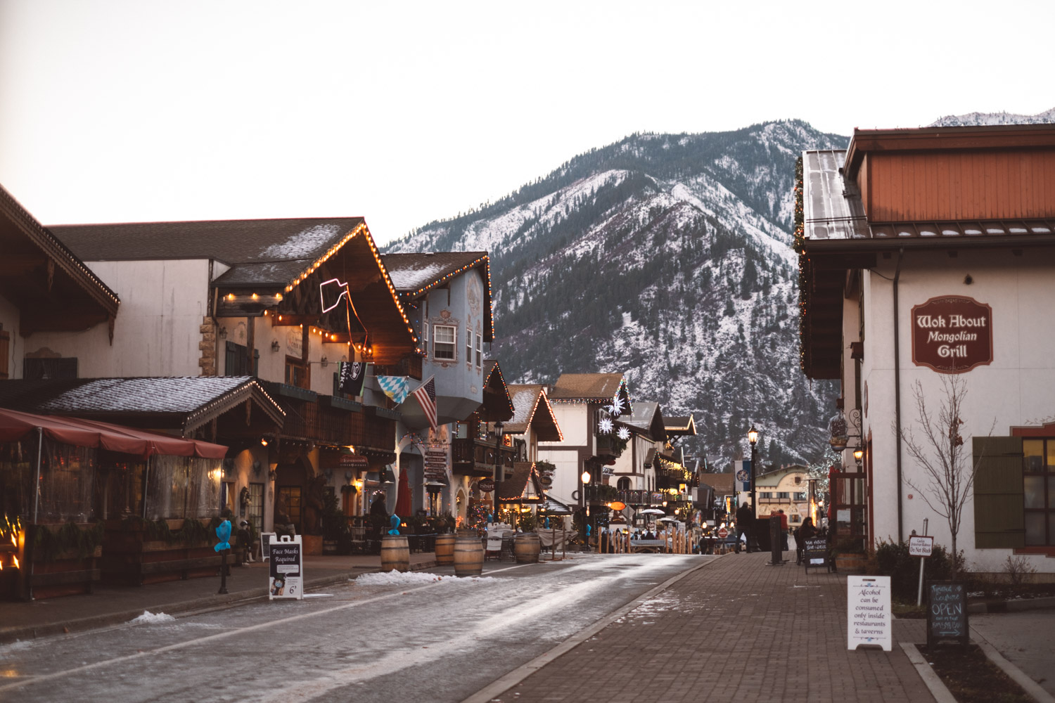 Christmas Holidays Leavenworth Washington Day Trip Seattle