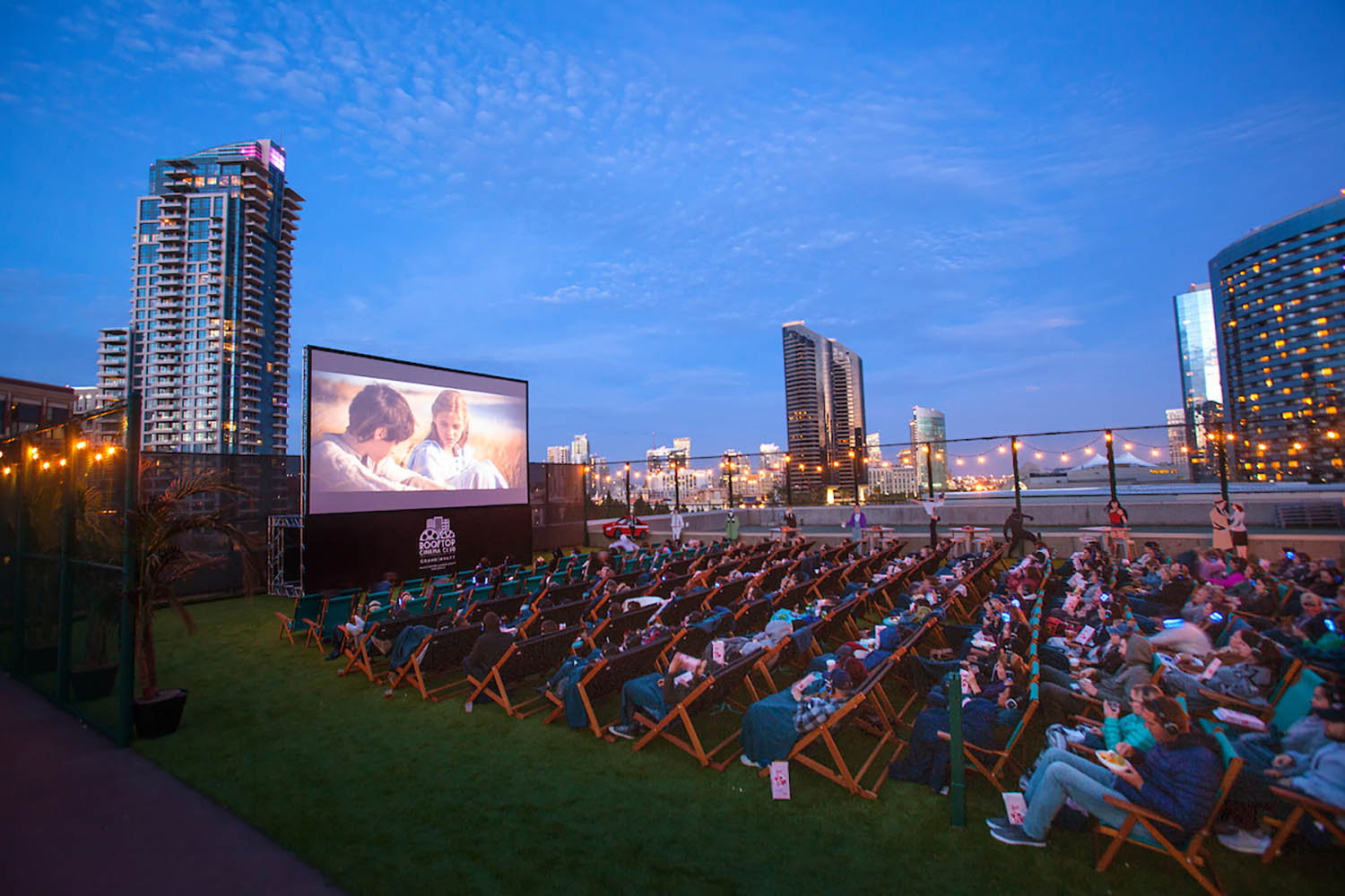 San Diego Christmas Rooftop Cinema