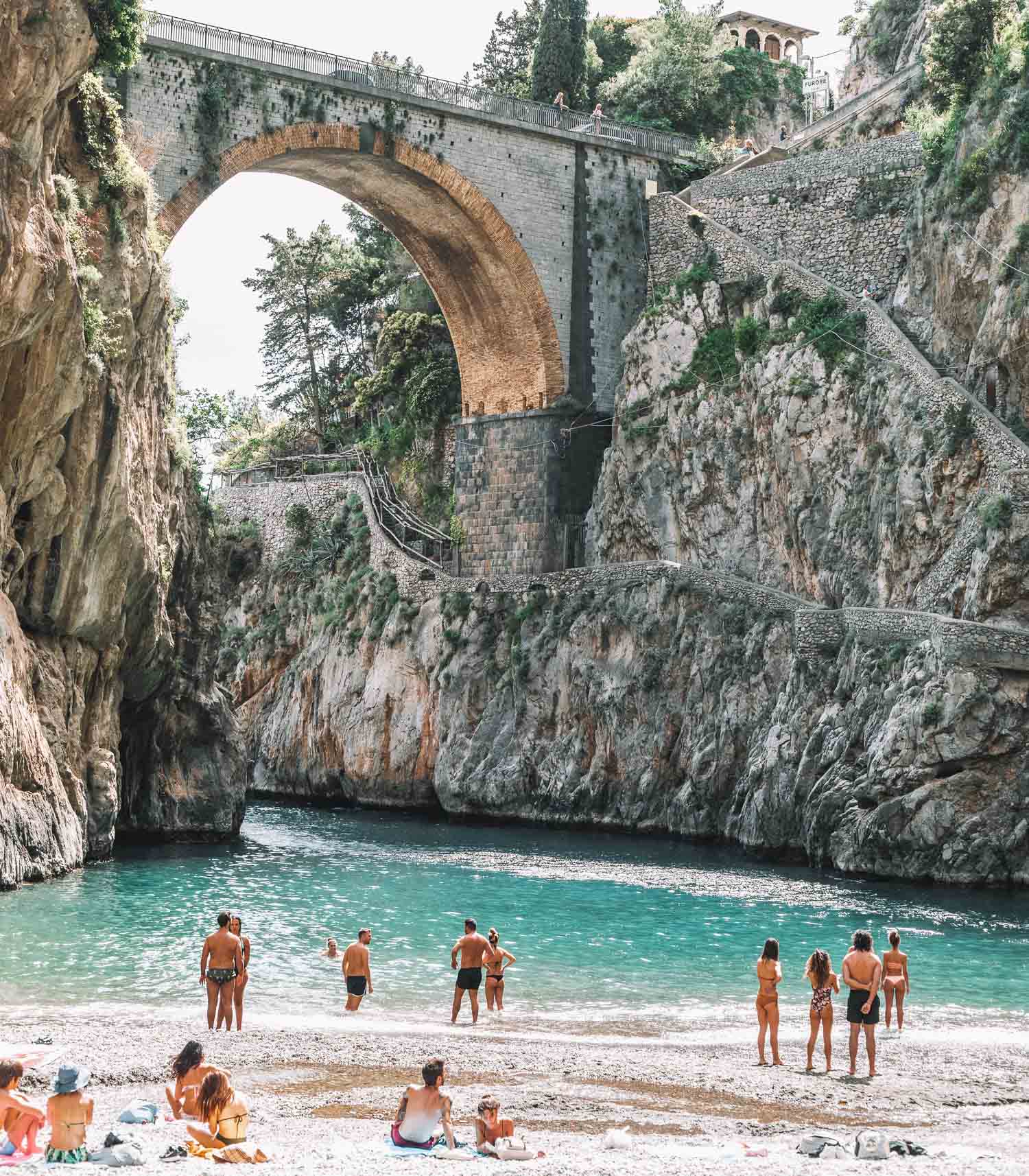 Fiordo di Furore Furore Fjord, Amalfi Coast, Positano Beach