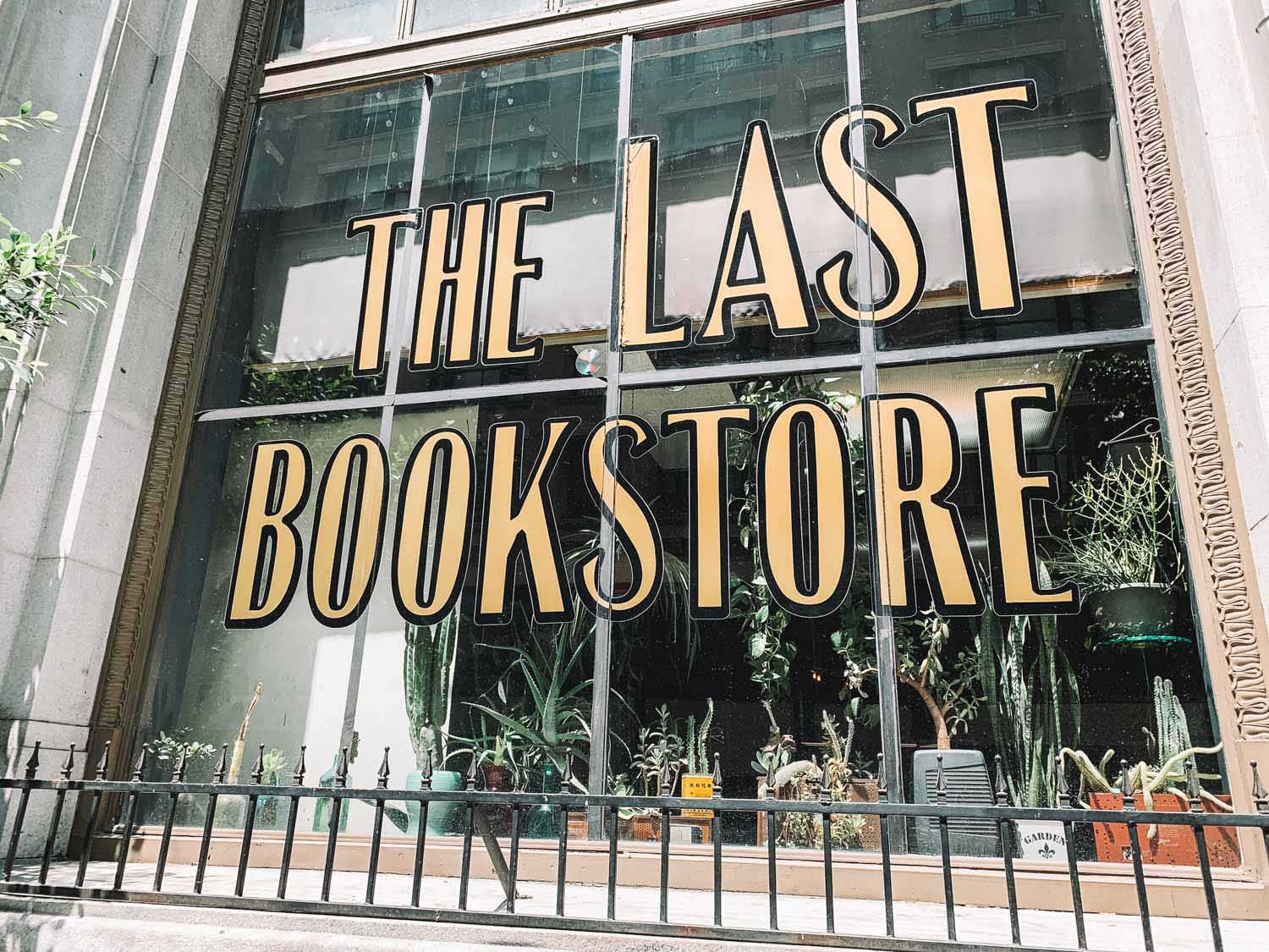 The Last Bookstore California Los Angeles Fun Things to Do Hidden Gems