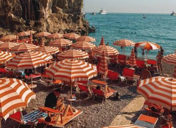 A lovely day in Arienzo Beach Club, Amalfi Coast Positano