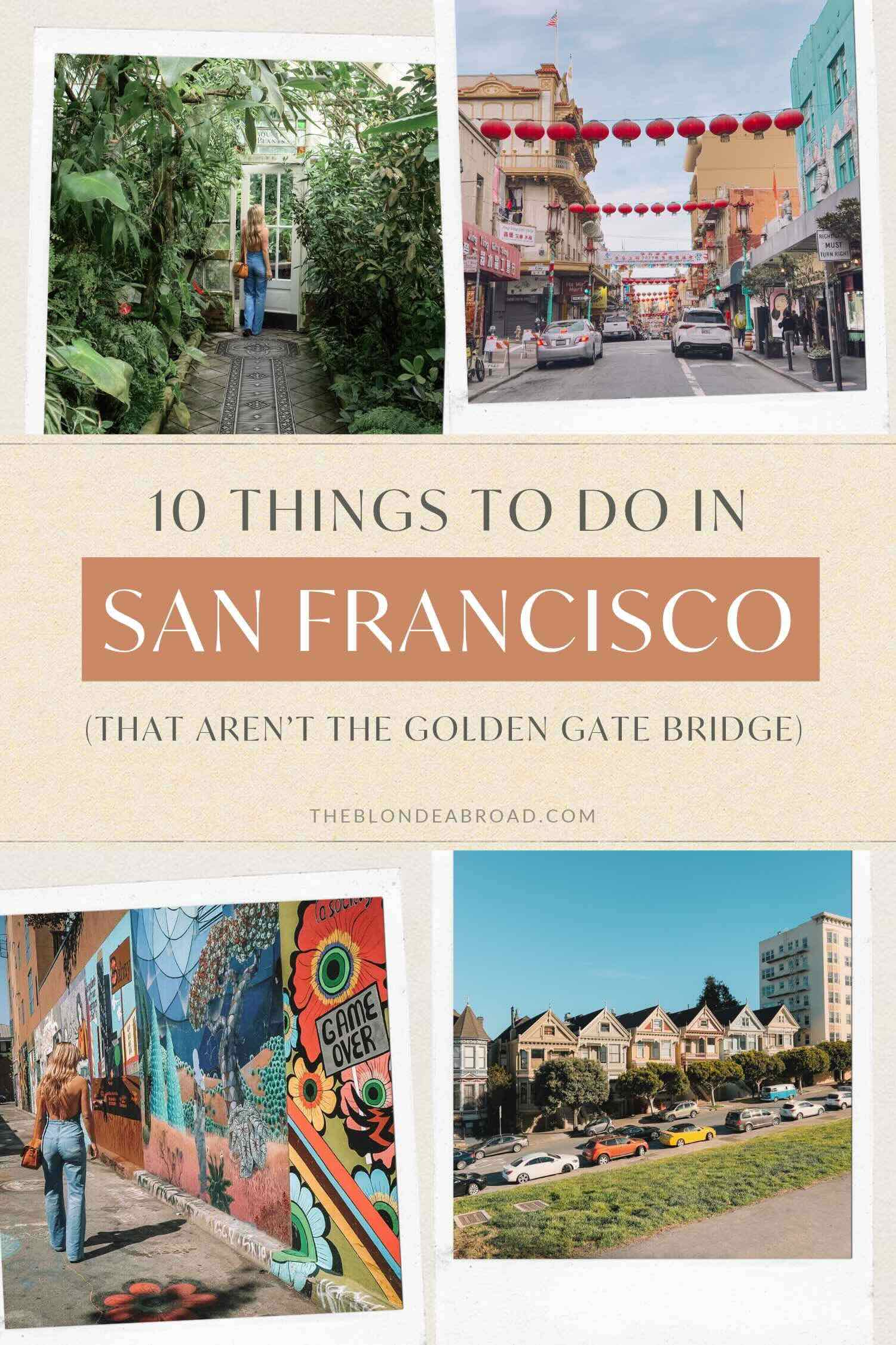 10 Things to Do in San Francisco (That Aren’t the Golden Gate Bridge)