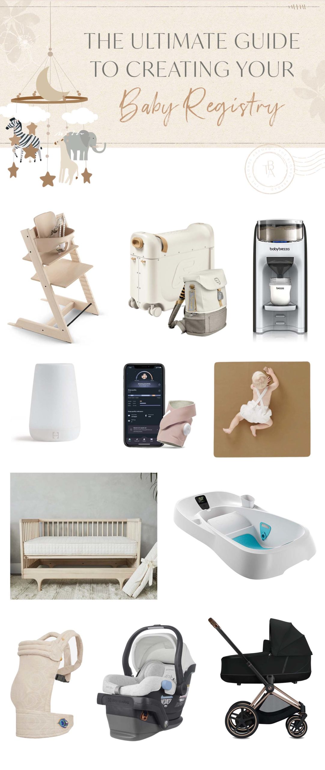 Baby Registry Must Haves For The Traveling Parent - The Traveling Child