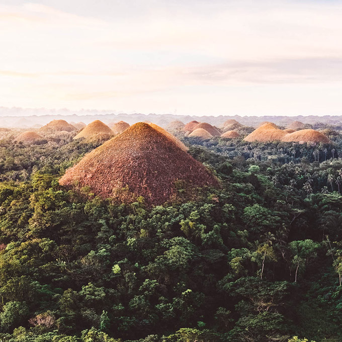 Voir les Chocolate Hills à Bohol