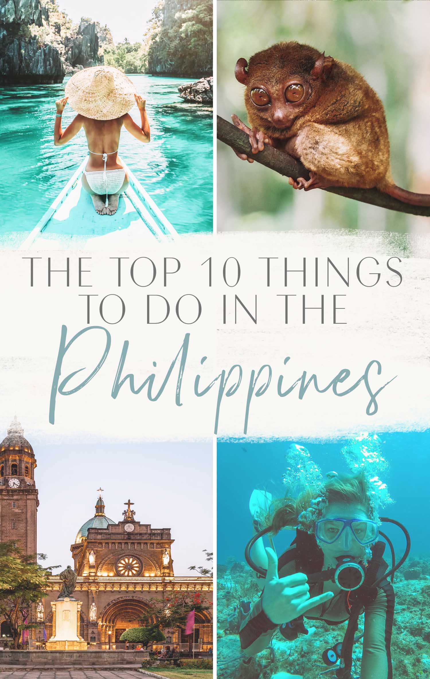 Top 10 des choses à faire aux Philippines 