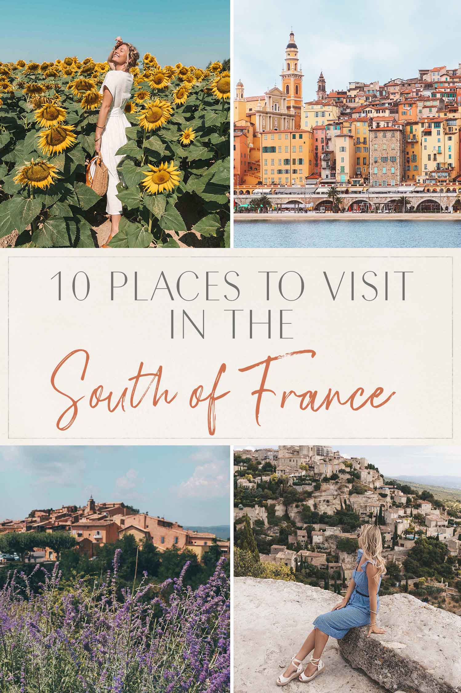 10 Places to Visit South of France