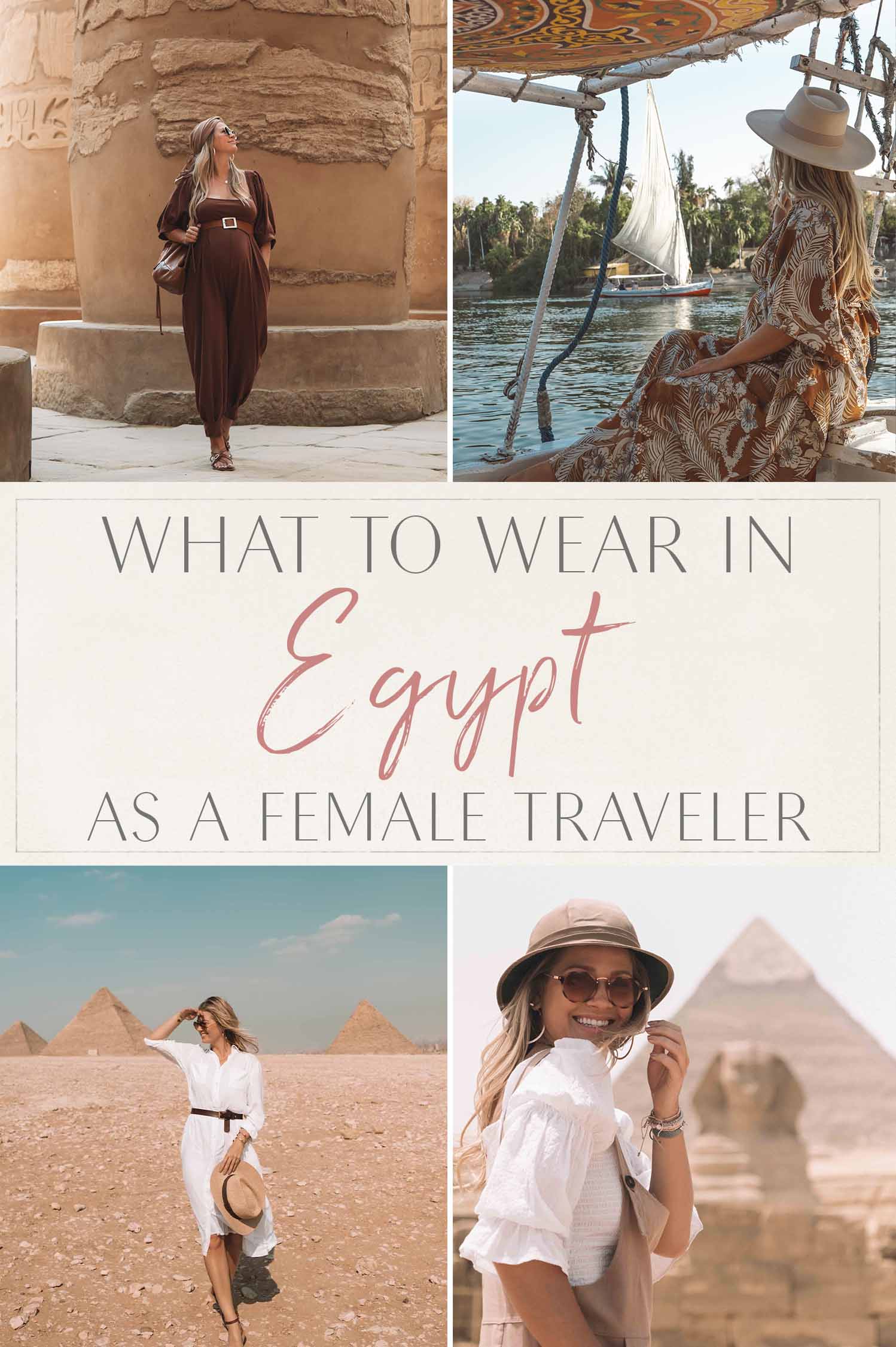 What to Wear Egypt Female Traveler