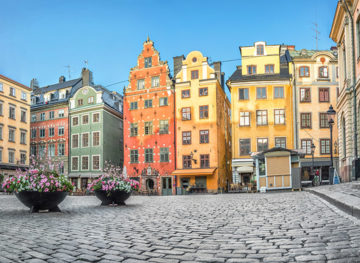 Stortorget square in Stockholm, Sweden