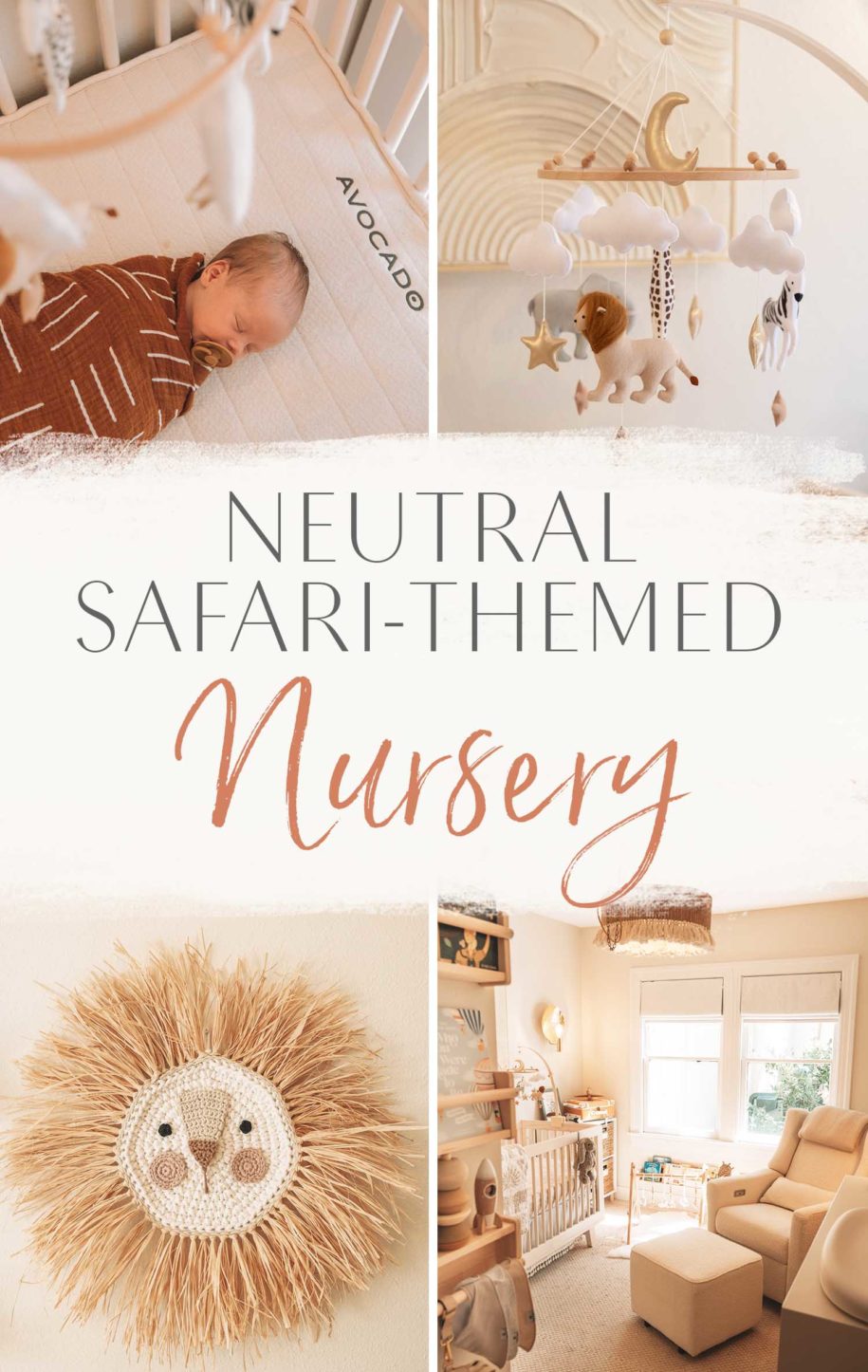 Neutral SafariThemed Nursery • The Blonde Abroad