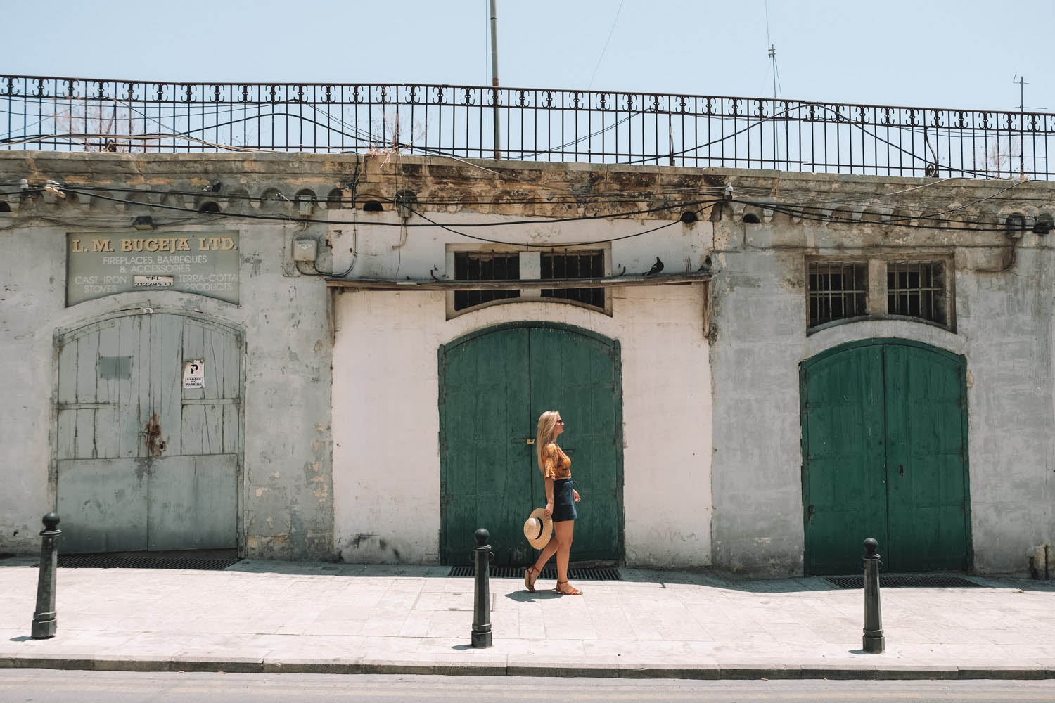 malta girl blonde travel