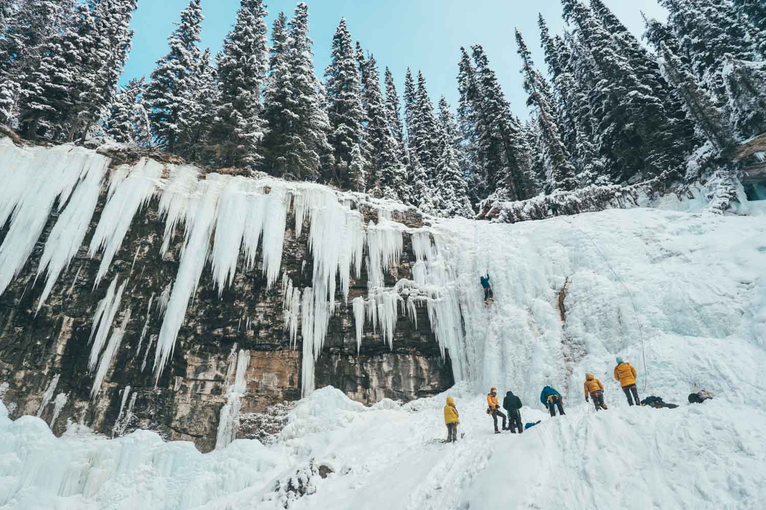 Johnston Canyon Ice Walk