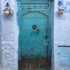 Chefchaouen Instagrammable Spots Morocco Blue Door