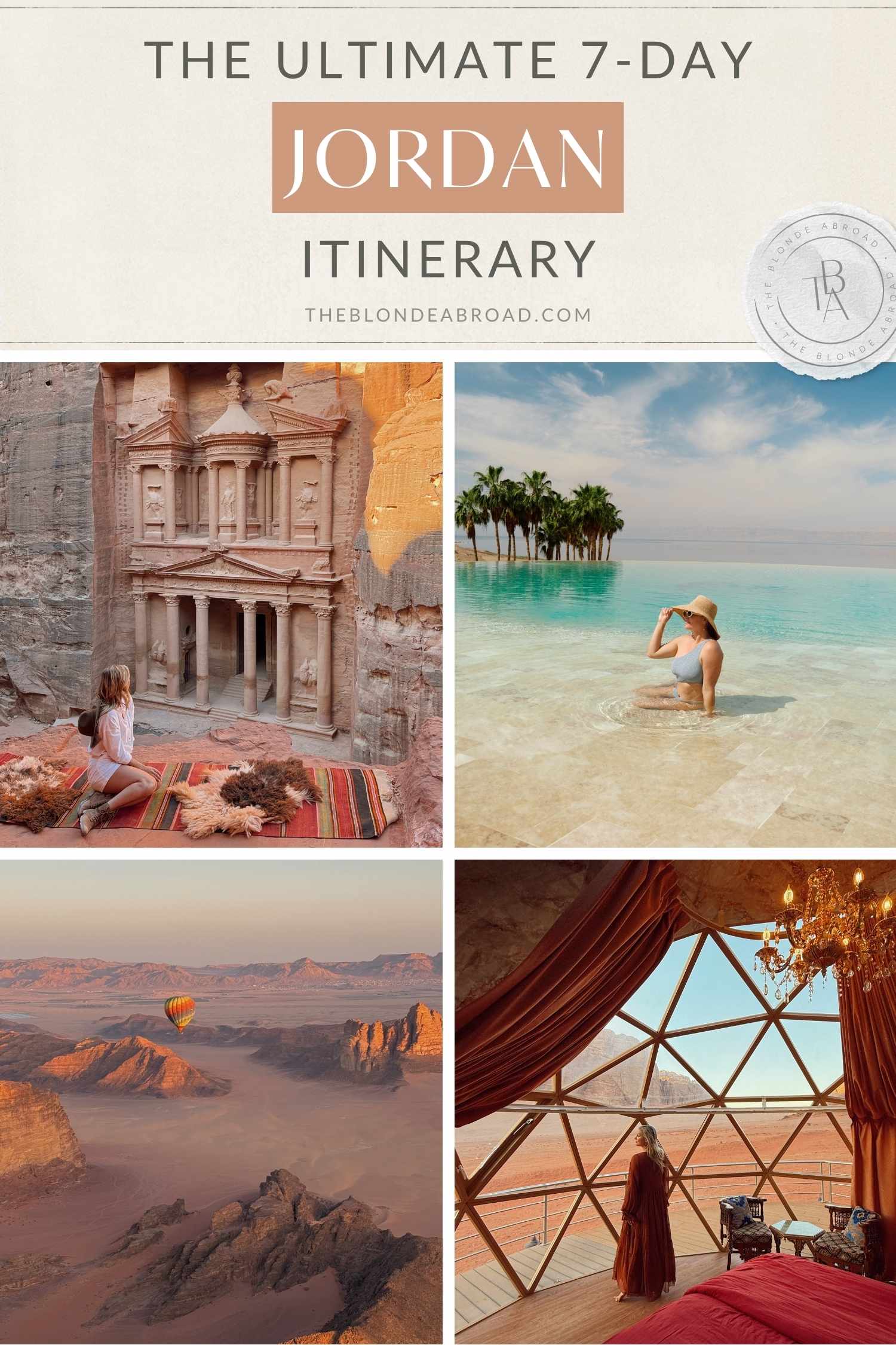 The Ultimate 7-Day Jordan Itinerary