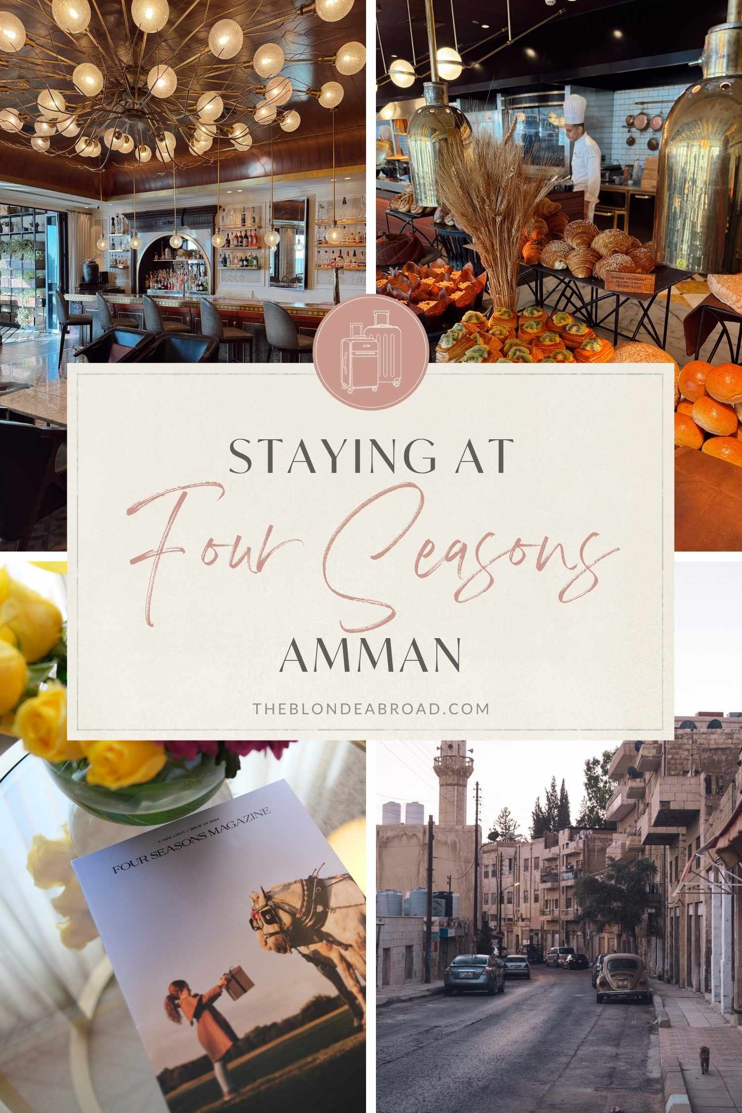 Staying at Four Seasons Amman