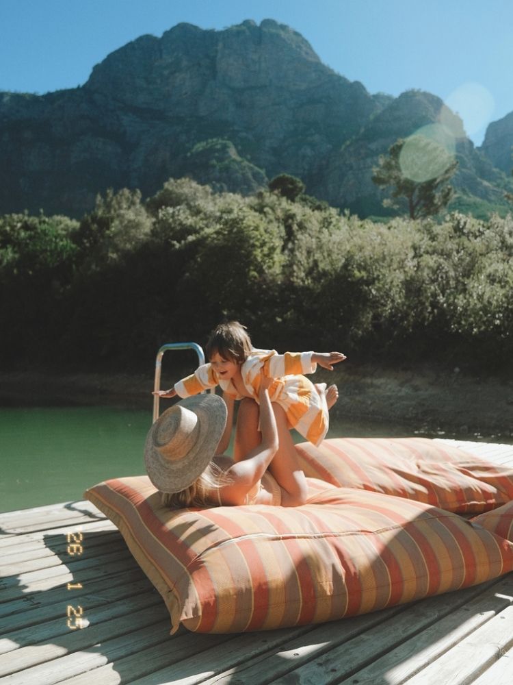 Camp canoe in Cape Town South Africa